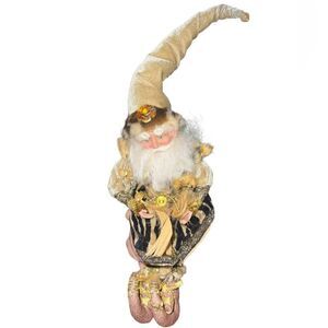 Mark Roberts VTG 2006 Safari Fantasy Santa Fairy Doll w/o Zebra Ornament 12.5"